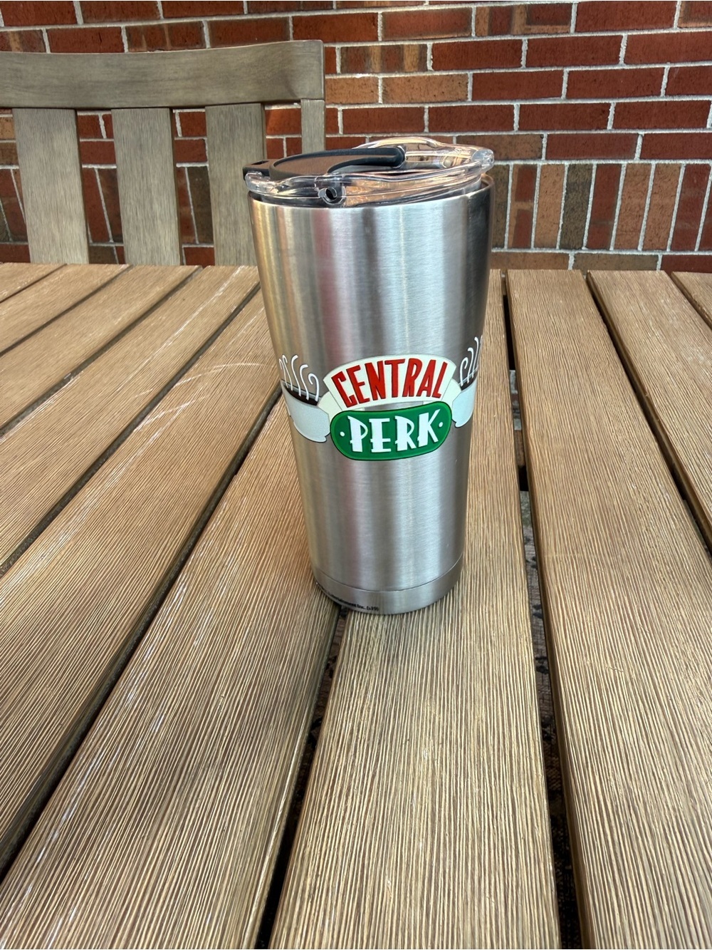 Tervis Friends Central Perk 20 oz Stainless Steel Travel Tumbler with Lid